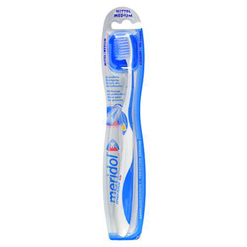 Meridol - Cepillo de dientes mediano, 1 unidad