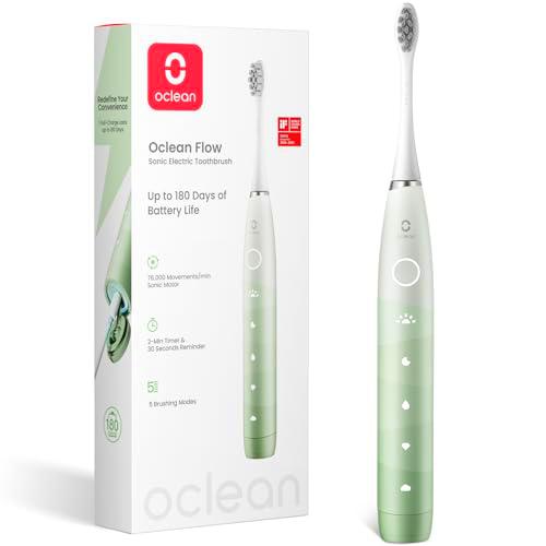 Cepillo de dientes eléctrico sónico Oclean Flow, 180 días de duración