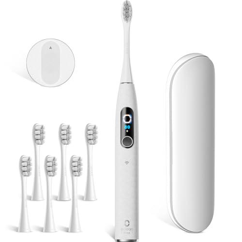 Oclean X Elite - Juego de 10 cepillos de dientes eléctricos con temporizador