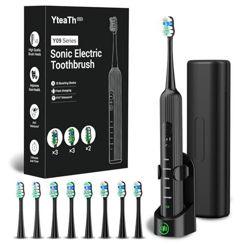 Cepillo de dientes eléctrico sónico para adultos y niños