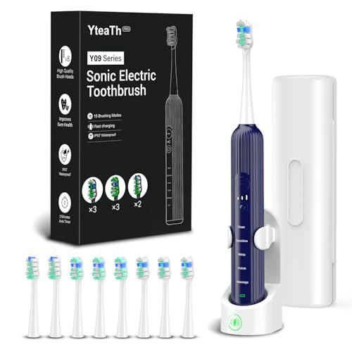 Cepillo de dientes eléctrico sónico para adultos y niños