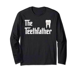 Dentist gift, Dentistry Teethfather Doctor vintage sarcasm Manga Larga