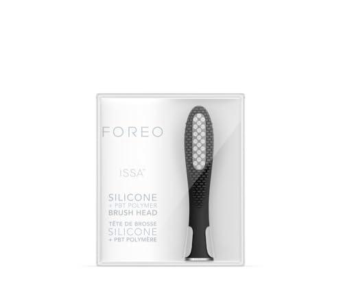 FOREO ISSA Hybrid Wave - Cabezal de cepillo de silicona y cerdas de polímero PBT (6 meses