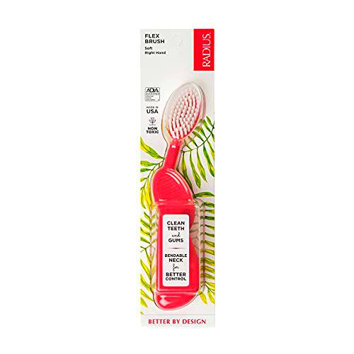 Radius Cepillo de dientes flexible sin BPA y aceptado por ADA