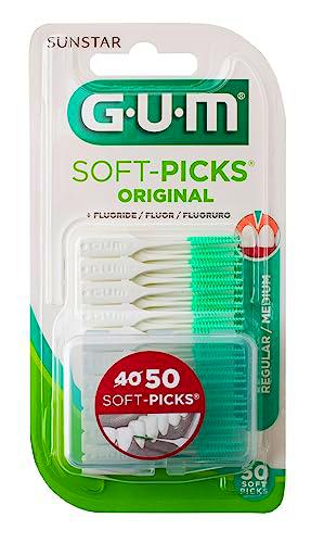 Gum 158155 Escobillas Soft Picks Original, Regular