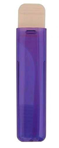 Cepillo de dientes compacto, color morado