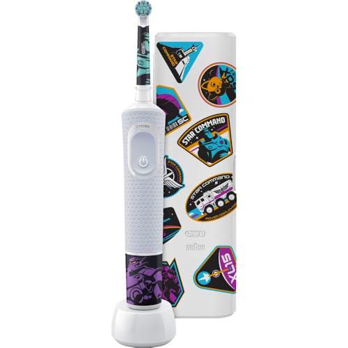 Oral-B Kids Cepillo de dientes eléctrico, 1 mango de personajes de Disney Lightyear
