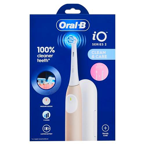 Oral-B iO 2 Cepillo de Dientes Eléctrico Rosa Suave