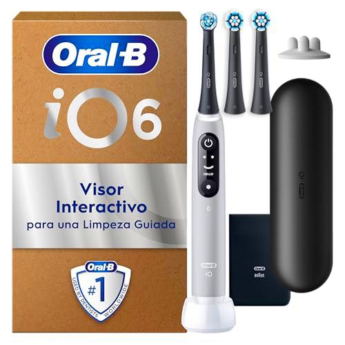 Oral-B iO 6 Cepillo de Dientes Eléctrico Gris Con Mango Recargable