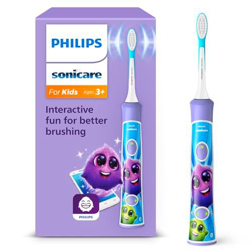 Philips Sonicare For Kids, brosse à dents électrique sonique avec appli