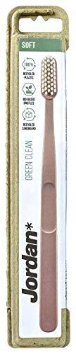 Jordan Green Clean Soft Cepillo de dientes, rosa