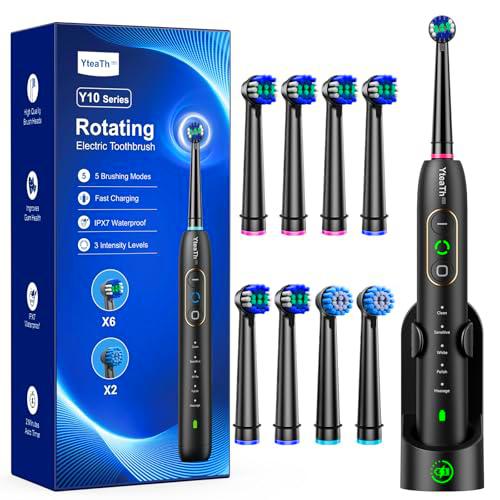 Cepillo de Dientes Eléctrico de Rotación para Adultos