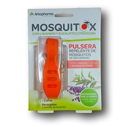 MOSQUITOX PULSERA CLIK-CLAK C/PAST REPELENTES 2 PASTILLAS
