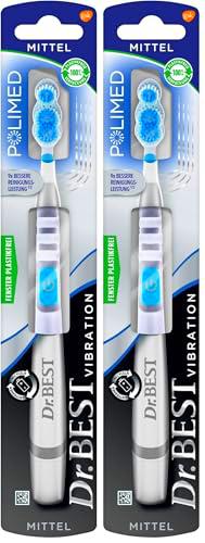 Dr.BEST Vibration Polimed Cepillo de dientes mediano (1 unidad)