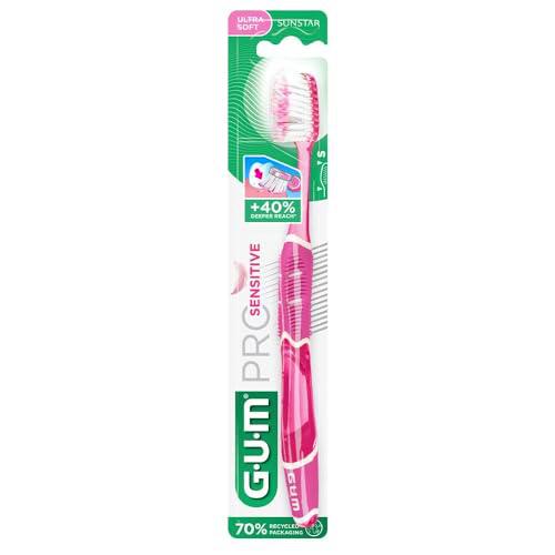 GUM Pro Sensitive Spazzolino Morbido Ultra Soft, 1 Pezzo