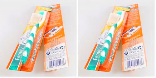 Pasta del Capitano, Cepillo de Dientes Family con Cerdas Firmes