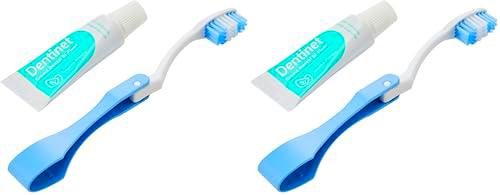 Dentinet Cepillos de Dientes y Accesorios 1 Unidad 15 ml (Paquete de 2)