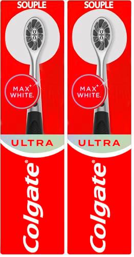 COLGATE - Cepillo de dientes manual Max White Ultra