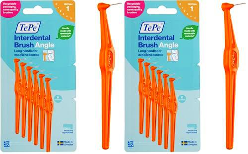Cepillo interdental TePe Angulado, naranja, 0,45 mm/ISO 1