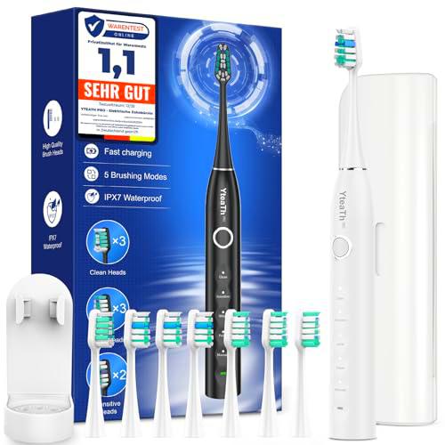 Cepillo de Dientes Eléctrico Sónico Blanqueador Dental