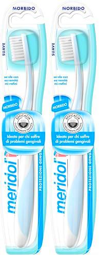 meridol cepillo de protección de encías, suave (Paquete de 2)