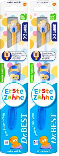 Dr.BEST Primer cepillo de dientes suave, desde el primer diente