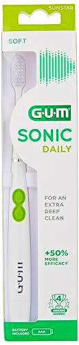 Gum sonic daily cepillo de dientes eléctrico blanco