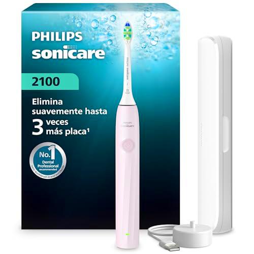 Cepillo eléctrico Philips Sonicare Serie 2000 - Cepillo dental sónico con 2 niveles de intensidad