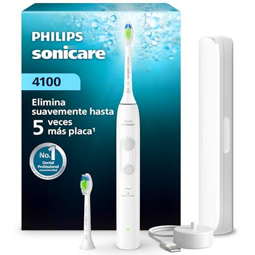 Cepillo Philips Sonicare Serie 4000 - Cepillo dental sónico con sensor de presión