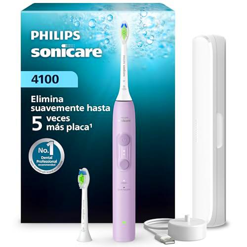 Cepillo Philips Sonicare Serie 4000 - Cepillo dental sónico con sensor de presión