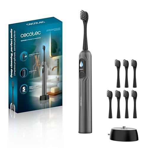 Cecotec Cepillo de Dientes Eléctrico Sónico ToothCare UltraSonic PlatiniumSwing