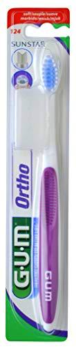 Gum 124 - Cepillo ortodoncia, colores aleatorios