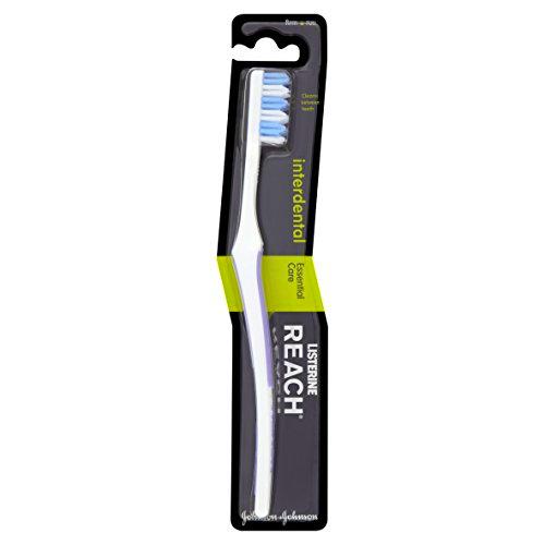 Listerine Reach cepillo de dientes firme para el cuidado esencial interdental