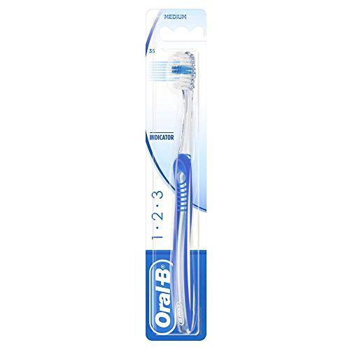Oral-B 123 Indicator Cepillo de dientes manual mediano