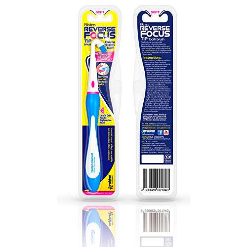 PIKSTERS - Cepillo de enfoque inverso para limpieza de dientes